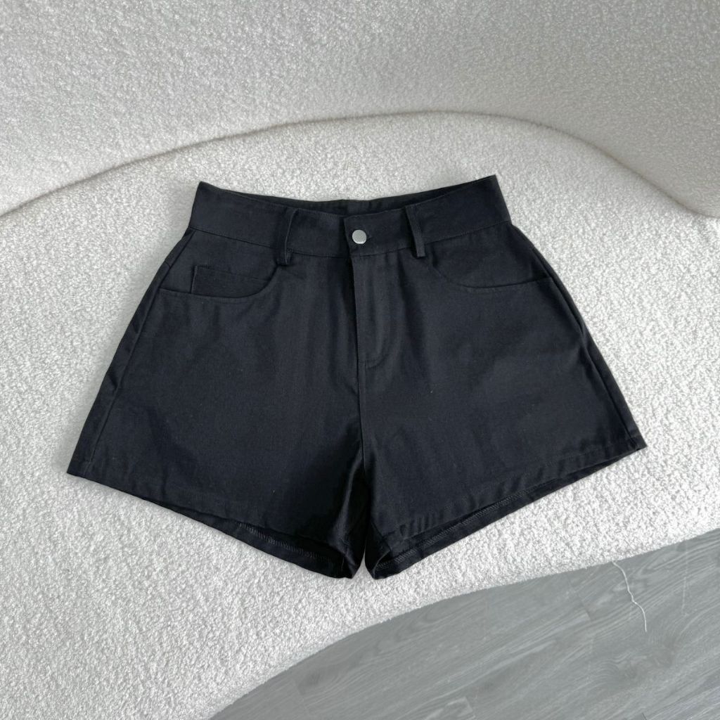 Quần Đùi Bigsize Nữ,Quần Short Vải Kaki Dáng Chữ A Trơn Lên Phom Tôn Dáng 60-95kg Q502