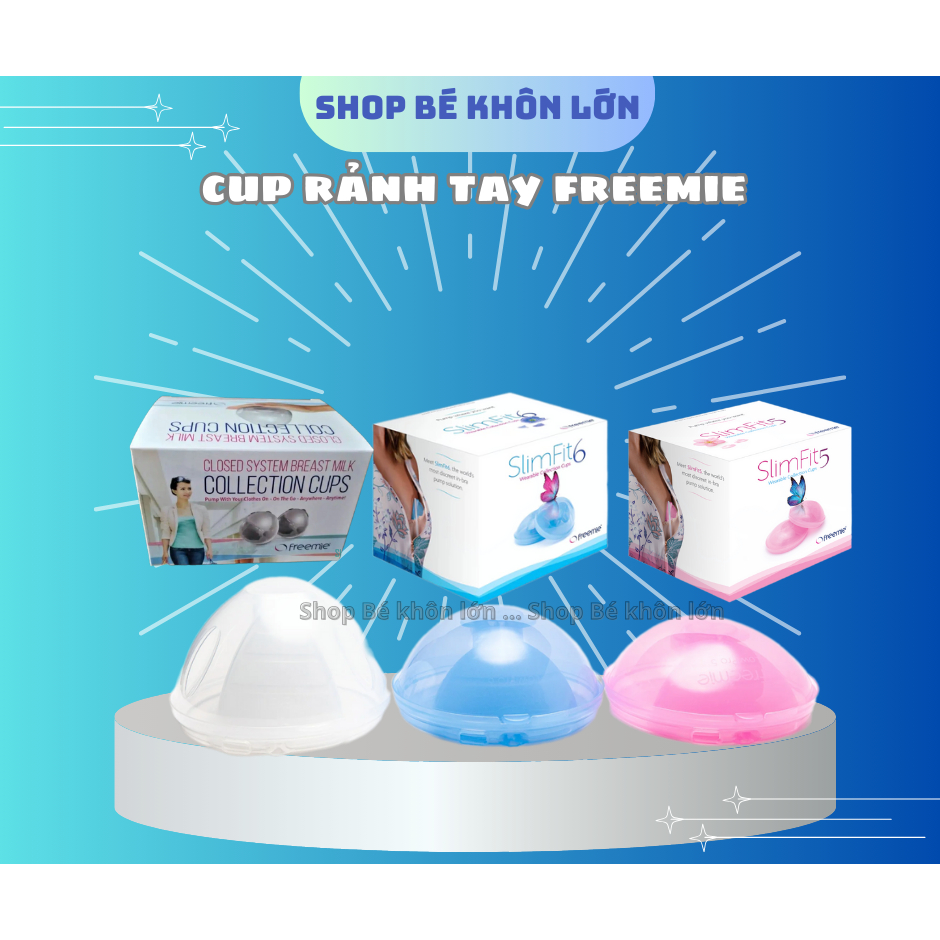 Cup rảnh tay Freemie có tem QR Code - Chính hãng,mới nguyên tem ...