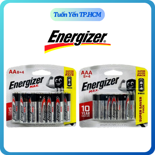 Pin tiểu AA, AAA Energizer Max E91 1.5V - Hàng chính hãng - Tuấn Yến ...
