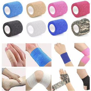 -[Rẻ vô địch] Băng keo thể thao tự dính màu rằn ri,camo, băng keo thể thao cao su non tự dính