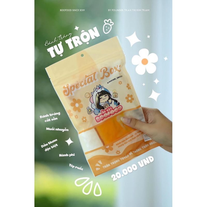 Bánh Tráng Tự Trộn BooFood | Shopee Việt Nam