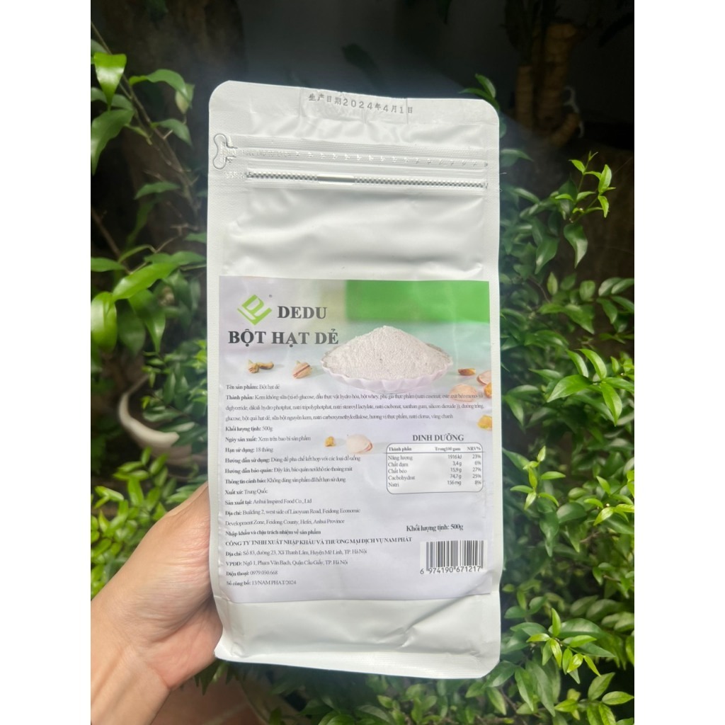 Hai loại BỘT HẠT DẺ hot nhất hiện tại, gói 500g | Shopee Việt Nam