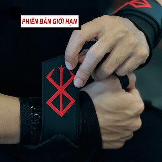Đai Quấn Cổ Tay tập GYM Chính hãng loại BERSERK cao cấp dài 60cm | VietMinh Athletic1