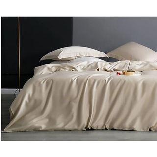 (Best Seller] Bộ Chăn Ga Gối Lụa Lavish Silk Cao Cấp Mát Lạnh Hàng Loại 1 nệm10cm-Chart chọn màu