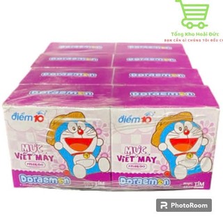 Mực bút máy Điểm 10 Doraemon , Mực Tím bút máy cho học sinh Tiểu Học