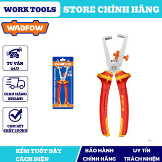 ĐỒ NGHỀ WADFOW Kềm tuốt dây điện cách điện 6" WPL5936
