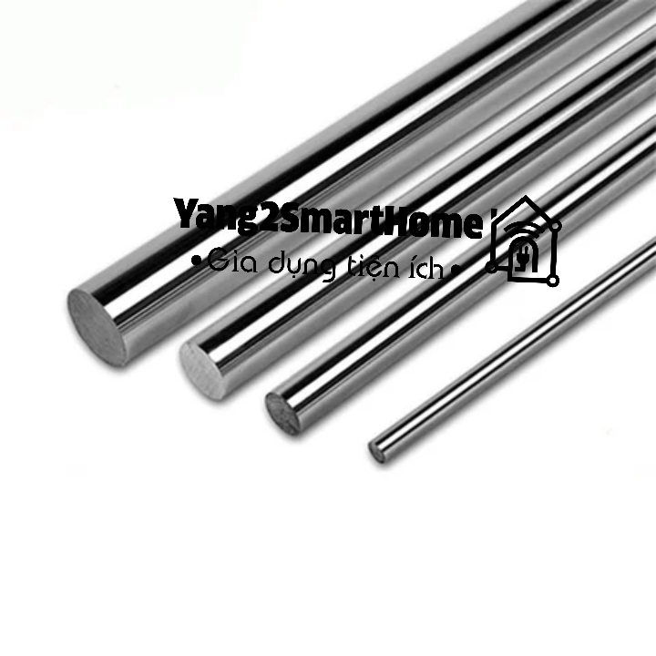 Combo 6 cây trục tròn đặc Inox 304, thanh Inox đặc 304 phi 3mm, 4mm ...