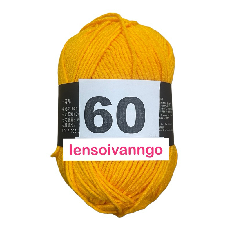Mã 60 - vàng cam