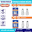 WADFOW Bộ 2 đầu nối hơi nhanh 1/4" ren trong & ren ngoài WQP2953 / WQP2973