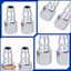 WADFOW Bộ 2 đầu nối hơi nhanh 1/4" ren trong & ren ngoài WQP2953 / WQP2973