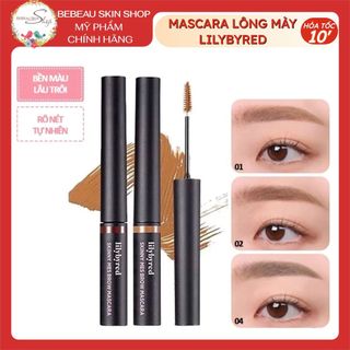 Mascara Lông Mày Lâu Trôi LILYBYRED Skinny Mes Browcara 3.5g Tự Nhiên Bền Màu Chống Nước - Bebeau