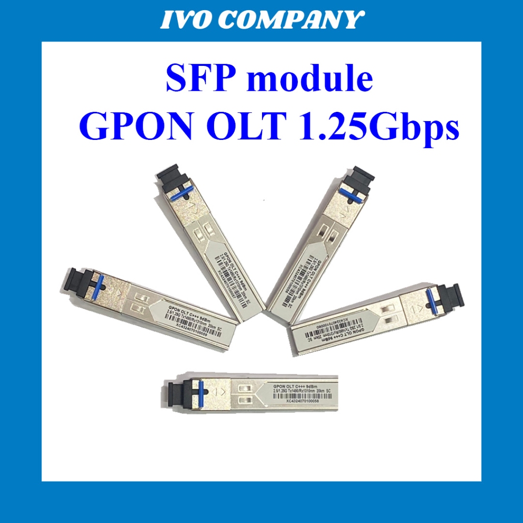 SFP Module Quang GPON OLT 1.25Gbps C+++9dBm | Shopee Việt Nam