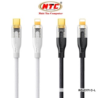 Cáp sạc nhanh Remax RC-C171 TypeC to LN PD 30W, dài 1.2M (màu Random)