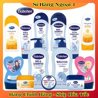 Sữa Tắm Gội, Kem Dưỡng Da, Kem hăm, Dầu Massage Cho Trẻ Sơ Sinh Bubchen Đức - Nội địa Đức Đủ Bill [Hot]