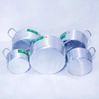 [Kho sỈ] Combo 2 nồi nhôm size 22cm, 24cm cao cấp Trường Thành, nồi nhôm dày - Hunghome