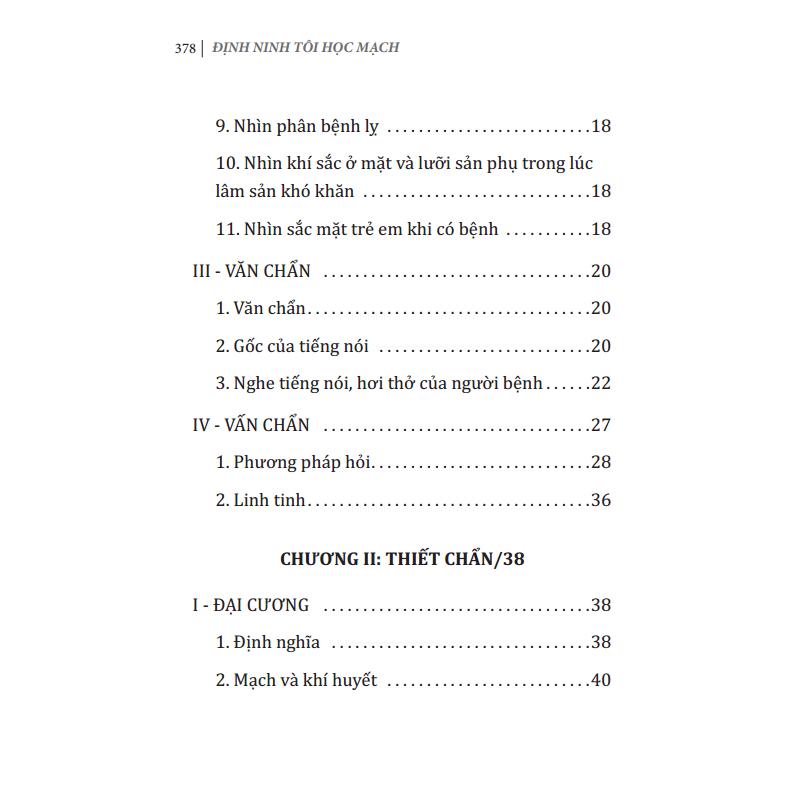Ảnh Sách - Định Ninh Tôi Học Mạch (bìa mềm) 3