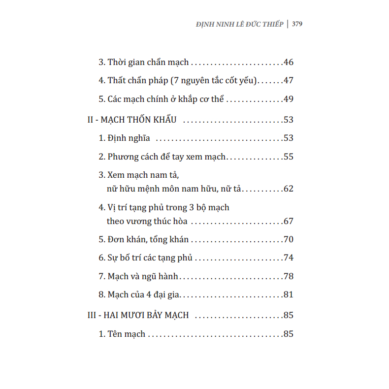 Ảnh Sách - Định Ninh Tôi Học Mạch (bìa mềm) 4