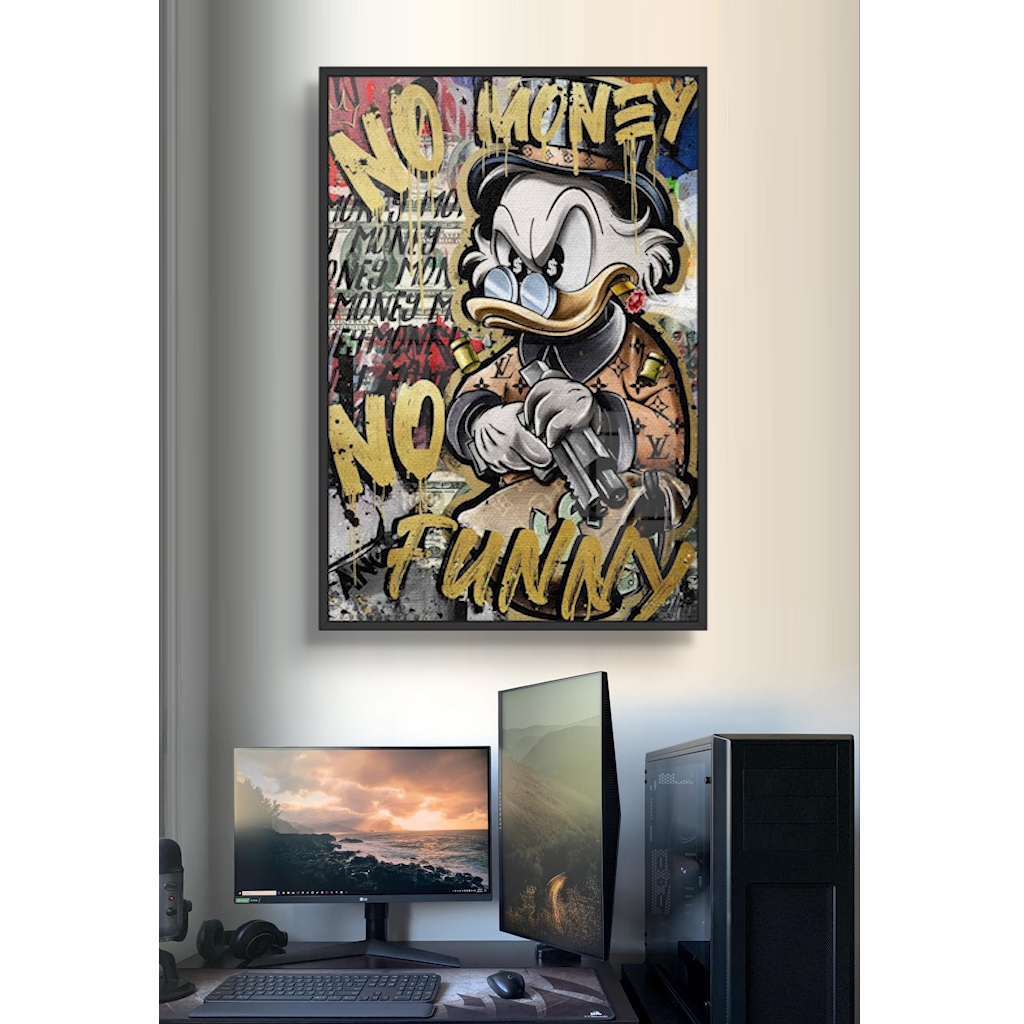 Tranh Gỗ Có Khung Graffiti Tráng Gương Phong Cách Hiện Đại Sang Trọng Decor Phòng Không Gian Làm Việc Decor Tường