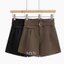 QUẦN SHORT ĐÙI LƯNG CAO 2 VẠT QUẦN ĐÙI CẠP CAO TÔN DÁNG CHẤT TUYẾT MƯA LOẠI 1 Dày Dặn Không Nhăn Xù Vải Q507