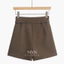 QUẦN SHORT ĐÙI LƯNG CAO 2 VẠT QUẦN ĐÙI CẠP CAO TÔN DÁNG CHẤT TUYẾT MƯA LOẠI 1 Dày Dặn Không Nhăn Xù Vải Q507
