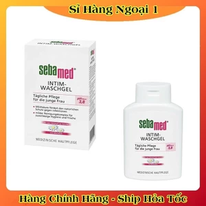 Dung dịch vệ sinh phụ nữ chuẩn cân bằng pH vùng kín Sebamed pH3.8 (200ml) của Đức