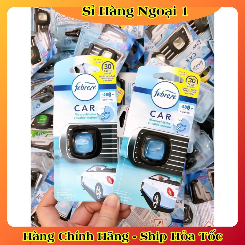 [auth] Nước hoa thơm Ô tô Febreze Đức - Cài khe gió làm thơm [Hot]