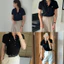 Áo PoLo Classic RP nữ hàng chuẩn 5 cúc thời trang ( ảnh thật shop chụp ở cuối )