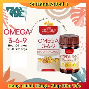 Viên OMEGA 369 Mirrolla Nga Lọ 100 Viên - Omega 369 Nga
