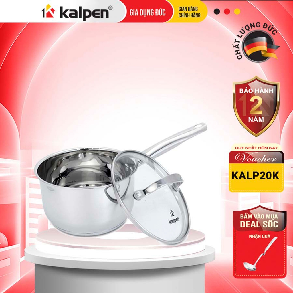 Ảnh Quánh INOX 304 Cao Cấp 5 Lớp Size 16cm Model L16 Hàng Chính Hãng KALPEN-GIA DỤNG ĐỨC 1