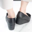 Giày da nữ cao cấp đế xuồng đính đá hoa KOSU K-23618 dáng sang, mang nhẹ cao 5,5cm sản xuất Nhật Bản
