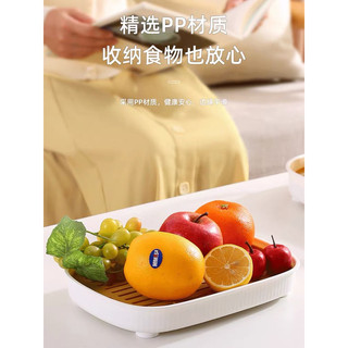 Bộ Khay cốc Giả Gỗ Kiểu Dáng Hiện Đại Tối Giản,Khay trà nhựa ABS cao cấp đa năng hai lớp