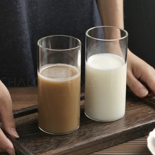 (Giá dùng thử) Ly thủy tinh không đáy, dáng tròn, siêu mỏng 345ml - 430ml  (Chiếc lẻ, thủy tinh chịu nhiệt Borosilica