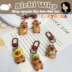 Móc khóa Capybara size nhỏ ngọt ngào