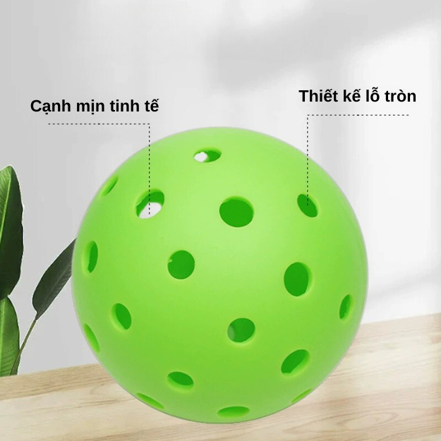 Combo 5 -10 bóng Pickleball 40 lỗ ngoài trời và tiêu chuẩn thi đấu, chất liệu TPE độ bền cao và độ nẩy ổn định