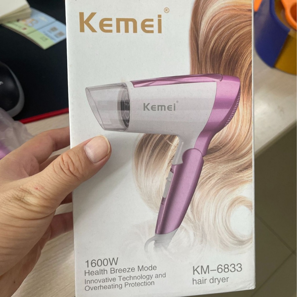 Máy sấy tóc kemei 1600W