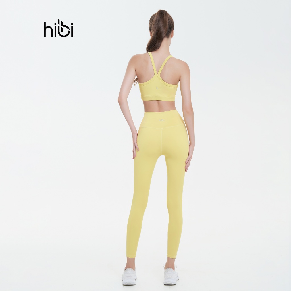 Ảnh Set Đồ Tập Yoga Gym Hibi Sports H180 Kiểu 2 Dây Ba Lỗ Cổ Tim, Kèm Mút Ngực 3