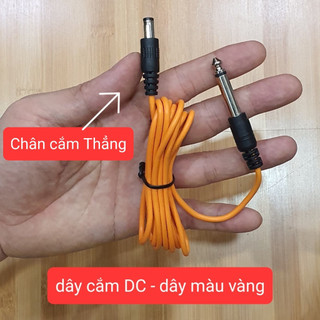-Dây nối DC đa năng màu sắc đa dạng chuyên dụng cắm vào cục nguồn máy Pen để sử dụng cho máy xăm thần thánh, máy pro