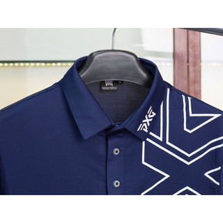 Áo golf nam PXG hoạ tiết phối đơn giản thanh lịch, đủ size 63-100kg, hỗ trợ đổi size