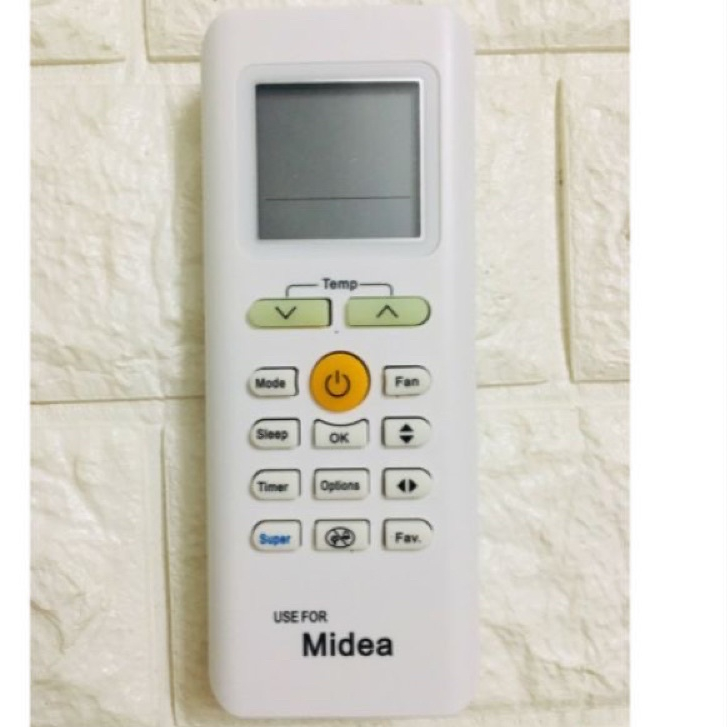 Remote điều khiển điều hoà MIDEA inverter mới (nút vàng giữa )-BH 3 ...