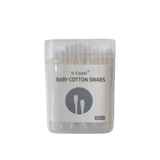 Tăm bông Vcool trẻ em 1 hộp 200 cây
