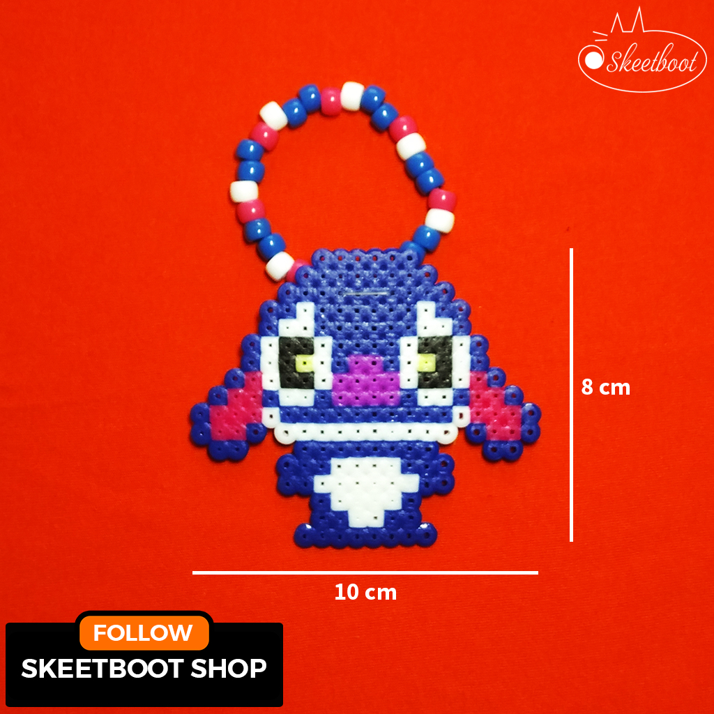 Vòng kandi perler Stitch - vòng tay kandi Stitch - phụ kiện rave edm ...