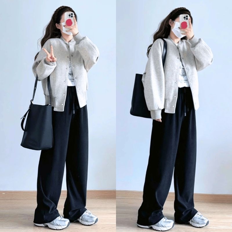 40-105KG Quần Ống Suông Nam Nữ BIGSIZE Lưng Chun Ống Rộng Women Pants Ong