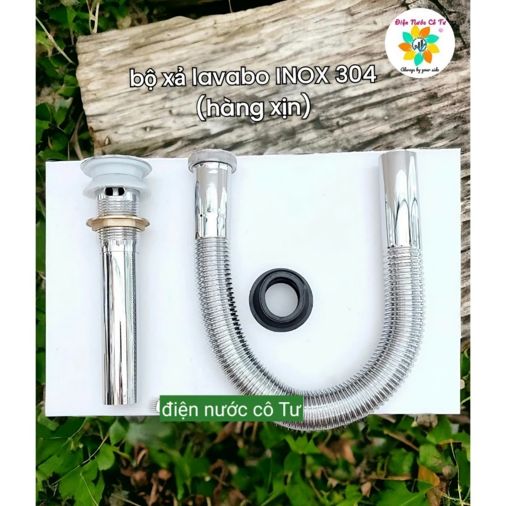 Bộ xả LAVABO INOX - Bộ xả lavabo chữ P | Shopee Việt Nam