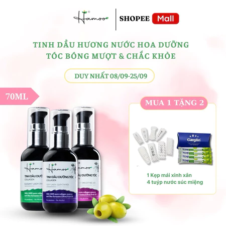 Tinh Dầu Dưỡng Tóc HAMOO Hương Nước Hoa Sexy Sweet Elegant Giúp Tóc Suôn Mượt Bóng Khoẻ