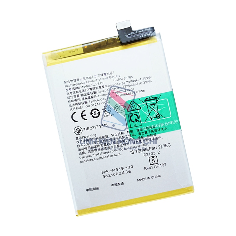 Pin thay thế cho Oppo BLP819 / Reno 5 4G / CPH2159 / Reno5 Z 5G / Reno ...