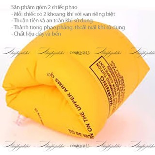 Phao Tay Tập Bơi Đi Biển Cho Người Lớn và Trẻ Em
