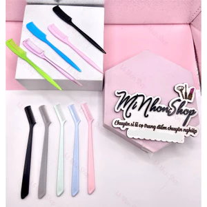 Lược nhựa mini chải mày, chải mi, tạo hình tóc mai, tóc mái…