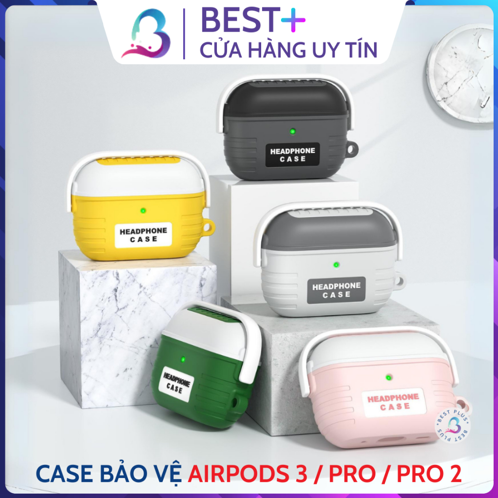 Vỏ Bọc Bảo Vệ AIRPODS 3 PRO 2 Case Ốp Airpod Hình Tai Nghe Cho Tai Nghe ...
