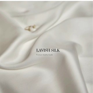 (Best Seller]Trọn Bộ Chăn Ga Gối Lụa Lavish Silk Cao Cấp Mát Lạnh Hàng Loại 1-Trắng Phối Xám Đậm
