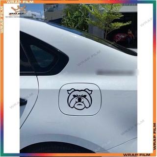 Decal mặt cười dán nắp bình xăng phản quang